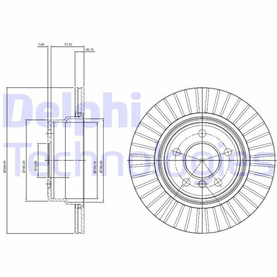 BG3999 - Brake Disc 