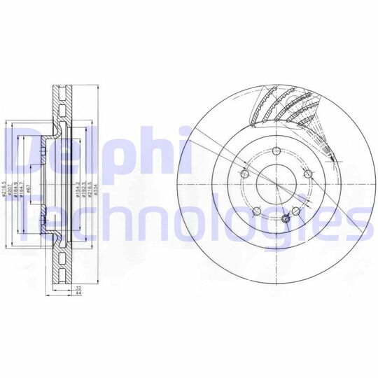 BG9059 - Brake Disc 