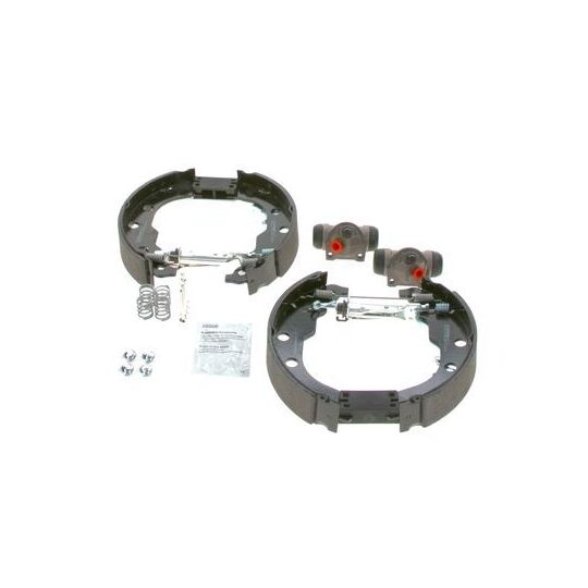 0 204 114 122 - Brake Shoe Set 