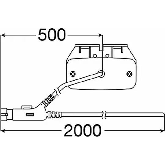 2PS 963 639-111 - Side Marker Light 