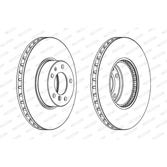 DDF606 - Brake Disc 