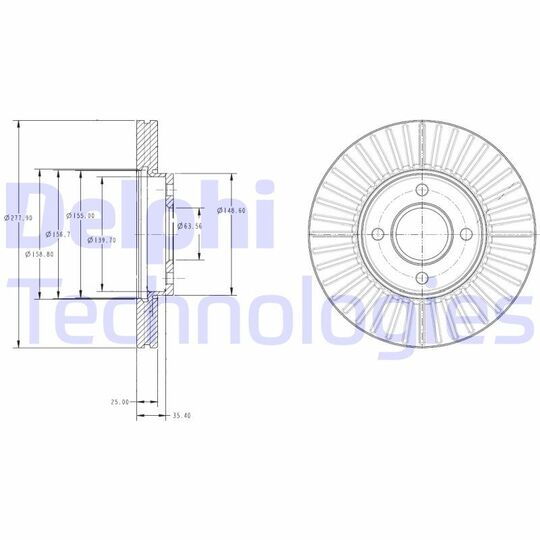 BG4117 - Brake Disc 