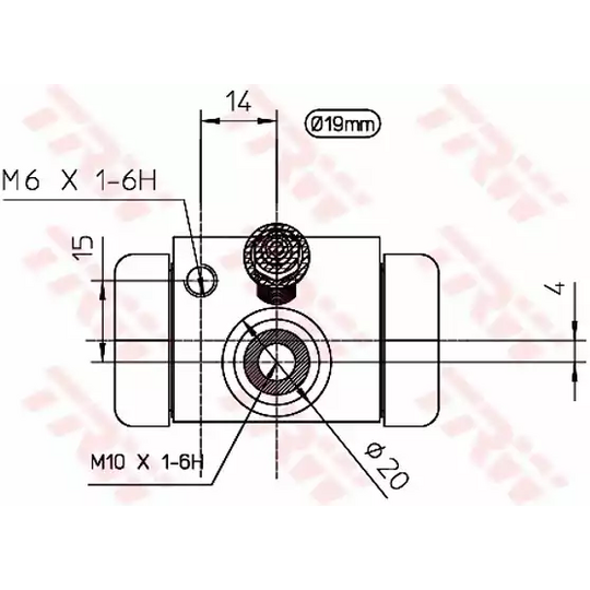 BWD100 - Wheel Brake Cylinder 