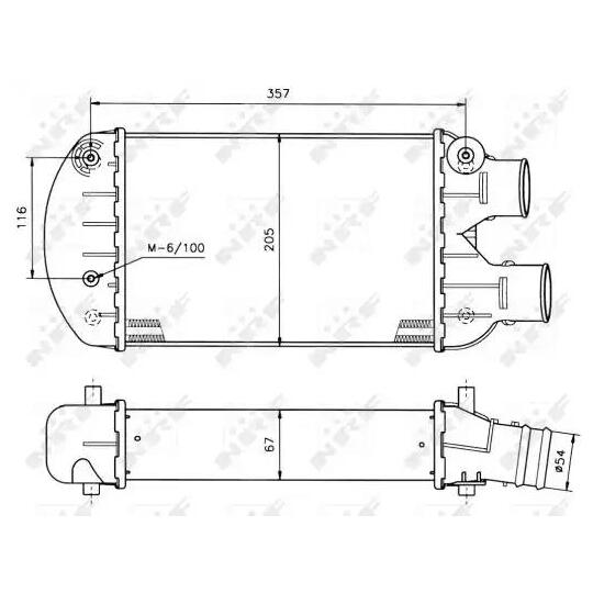 30122 - Intercooler, charger 