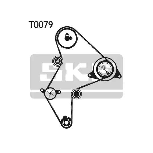 VKMA 03250 - Tand/styrremssats 