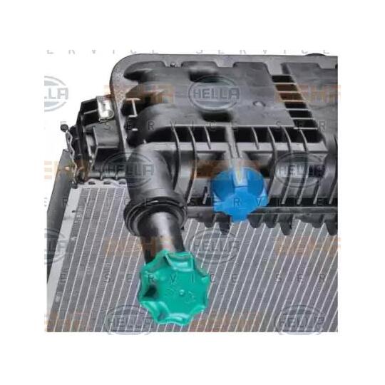 8MK 376 721-261 - Radiator, engine cooling 