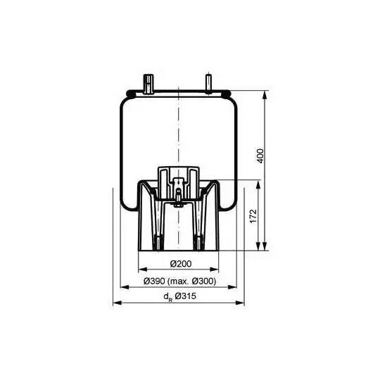 084.138-51A - Boot, air suspension 