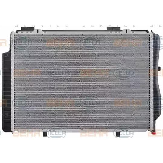 8MK 376 711-231 - Radiator, engine cooling 