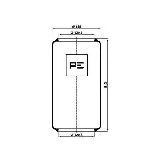 084.070-70A - Boot, air suspension 