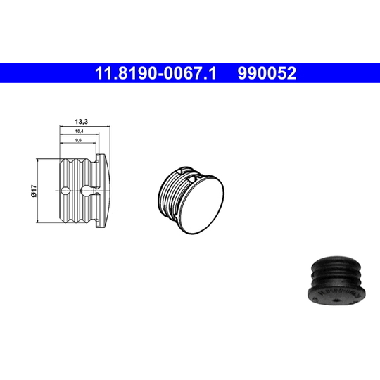 11.8190-0067.1 - Sealing-/Protection Plugs 