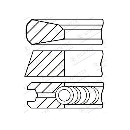 08-744100-00 - Piston Ring Kit 