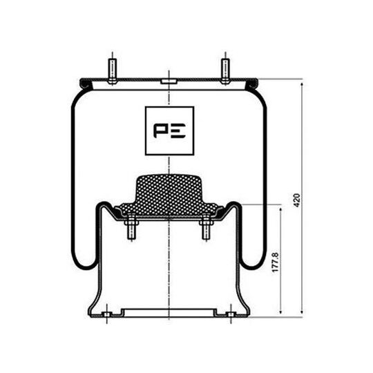 084.101-72A - Boot, air suspension 