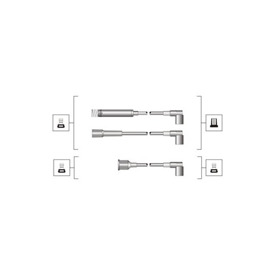 941319170009 - Tändkabelsats 