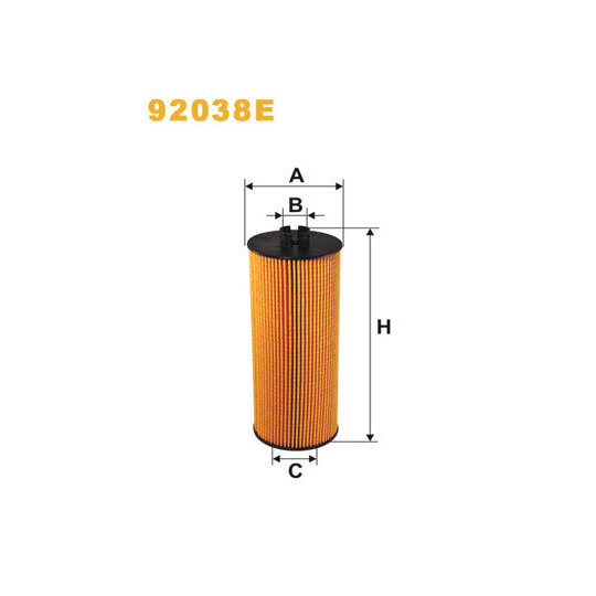 92038E - Oil filter 