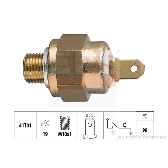 1.840.093 - Temperature Switch, coolant warning lamp 