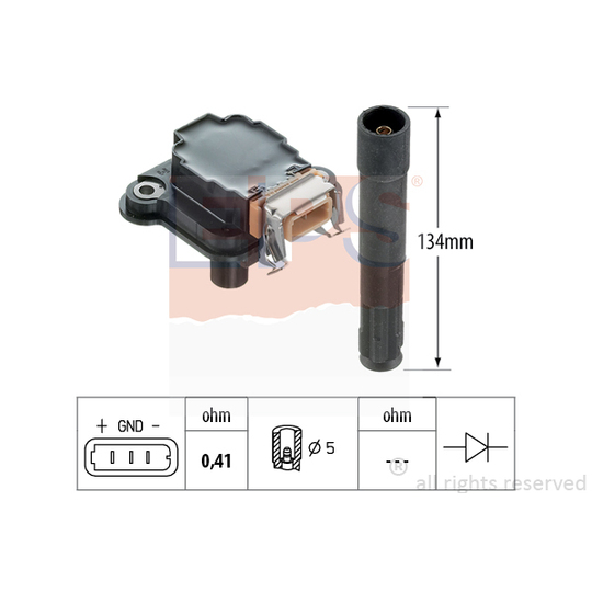 1.970.422 - Ignition coil 