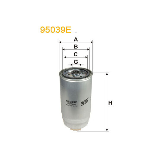 95039E - Polttoainesuodatin 