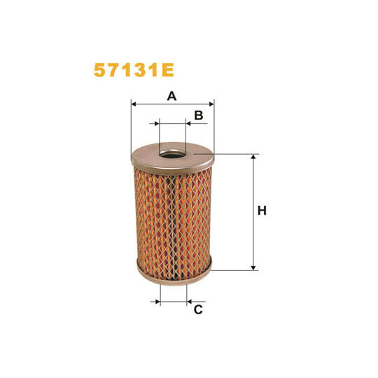 57131E - Hydraulic Filter, steering system 