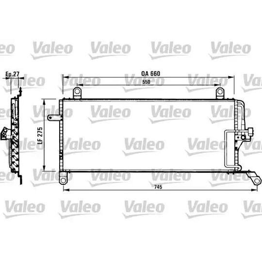 817007 - Condenser, air conditioning 