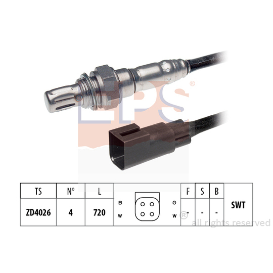 1.997.445 - Lambda Sensor 