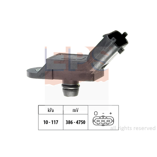 1.993.133 - Air Pressure Sensor, height adaptation 