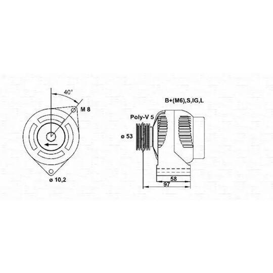 943355126010 - Alternator 