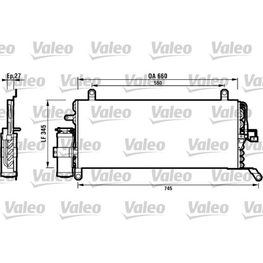 817050 - Condenser, air conditioning 