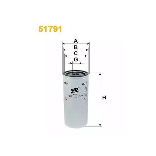 51791 - Oil filter 