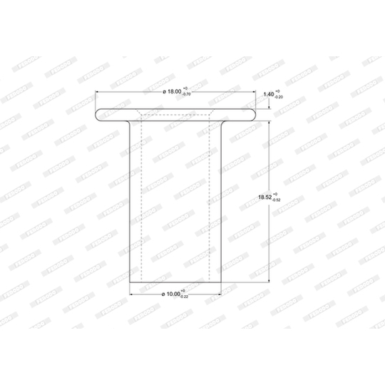 93067 - Rivet, drum brake lining 