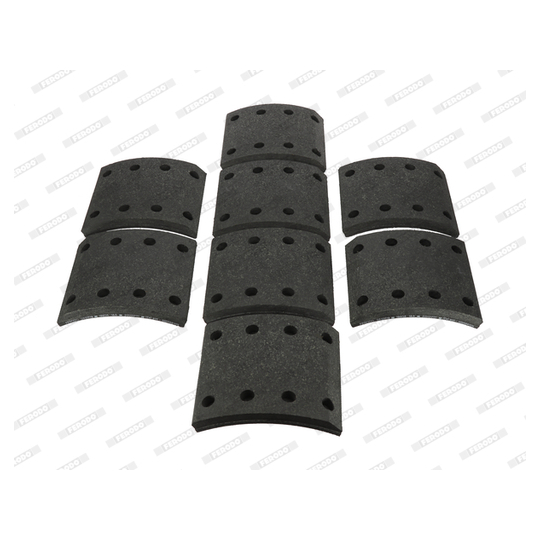 K19935.0-F3537 - Brake Lining Kit, drum brake 