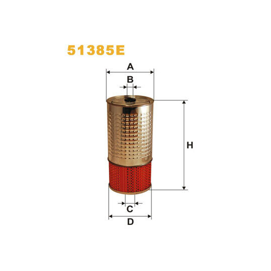 51385E - Oil filter 