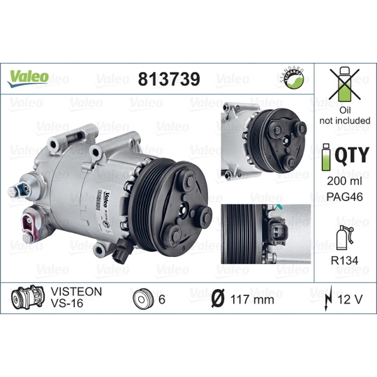 813739 - Compressor, air conditioning 