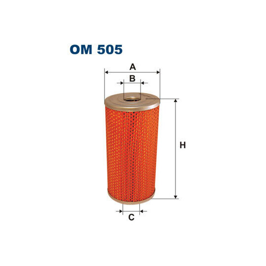 OM 505 - Oil filter 