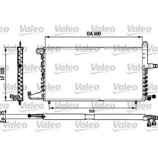 816741 - Condenser, air conditioning 