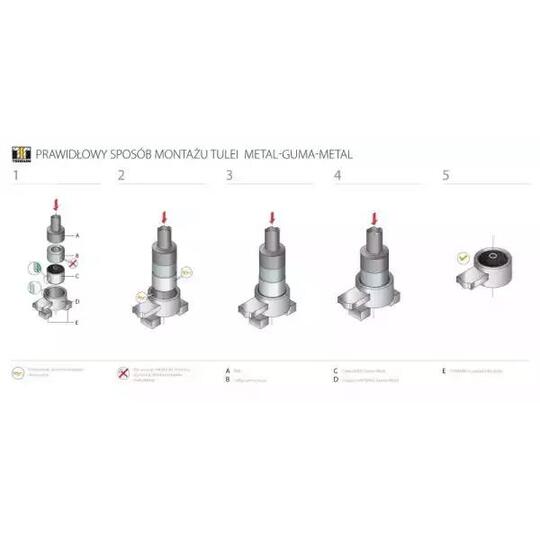 00603596 - Sleeve, control arm mounting 