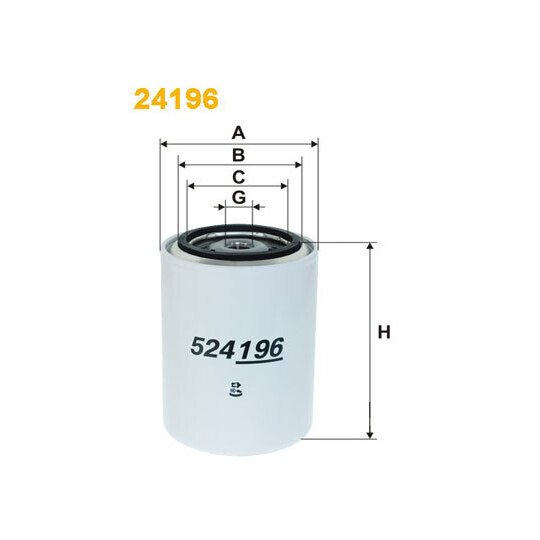 24196 - Coolant filter 