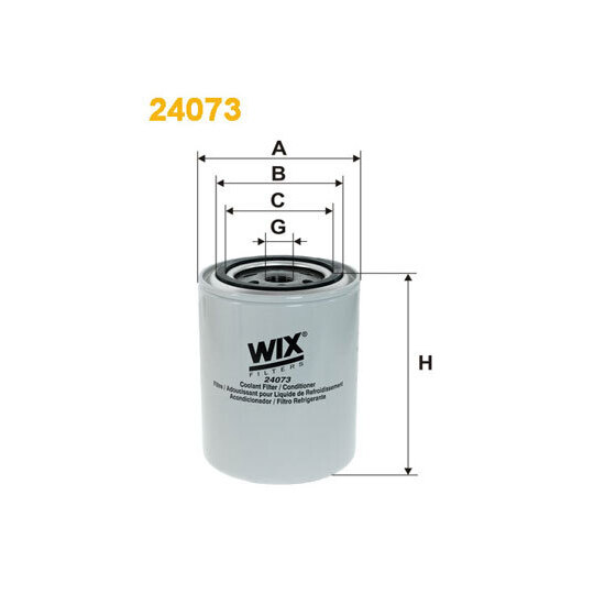 24073 - Coolant filter 