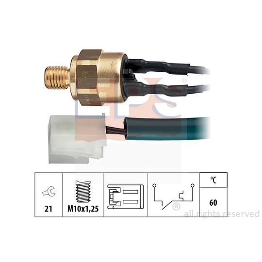 1.840.094 - Temperature Switch, coolant warning lamp 