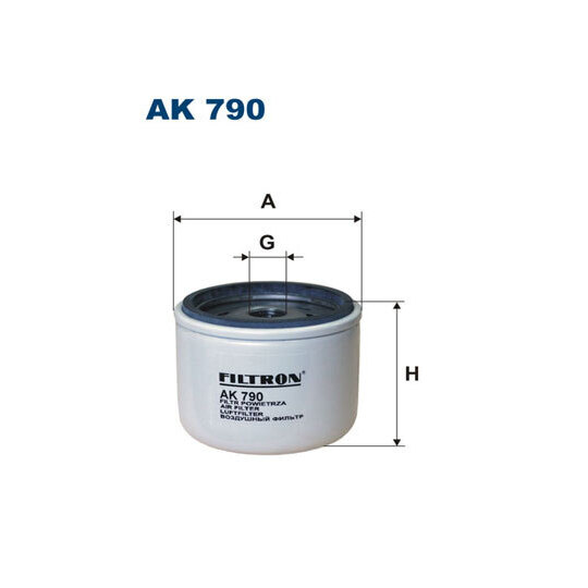 AK 790 - Air filter 