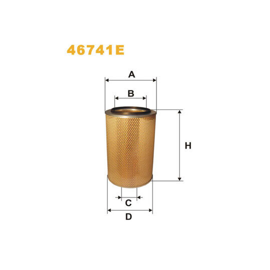 46741E - Air filter 