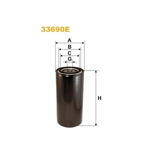33690E - Fuel filter 