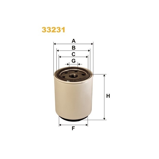 33231 - Kütusefilter 