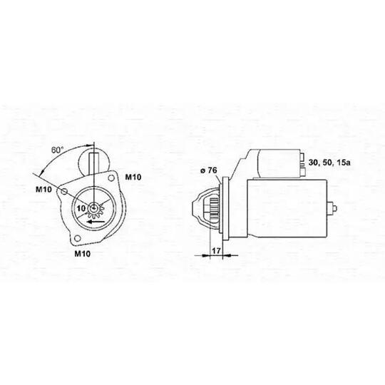 943251606010 - Startmotor 