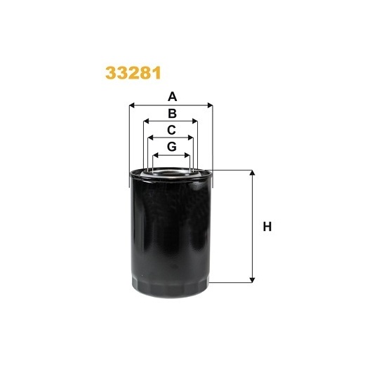 33281 - Fuel filter 
