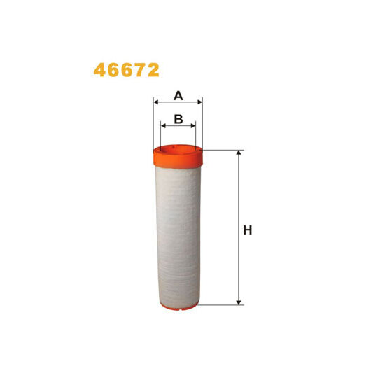 46672 - Secondary Air Filter 