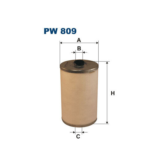 PW 809 - Bränslefilter 
