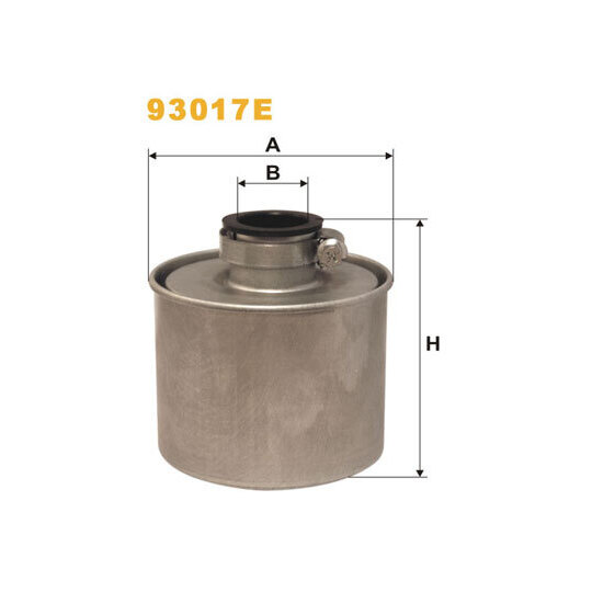 93017E - Air Filter, compressor intake 