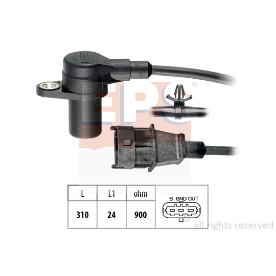 1.953.570 - Pulse Sensor, flywheel 