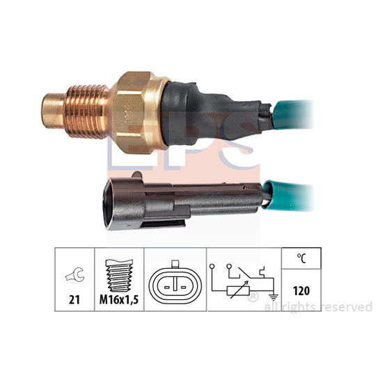 1.830.546 - Sensor, kylmedietemperatur 