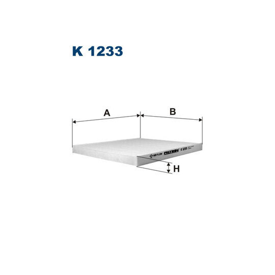 K 1233 - Filter, salongiõhk 